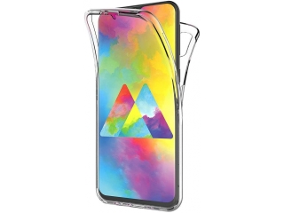 Samsung Galaxy M20 Touch Case 360 Grad Rundumschutz transparent