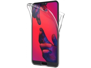 Huawei P20 Pro Touch Case 360 Grad Rundumschutz transparent