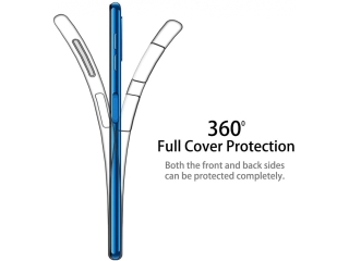 Samsung Galaxy A7 2018 Touch Case 360 Grad Rundumschutz transparent