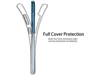 Samsung Galaxy A10 Touch Case 360 Grad Rundumschutz transparent