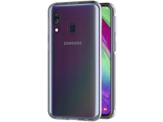 Samsung Galaxy A40 Touch Case 360 Grad Rundumschutz transparent
