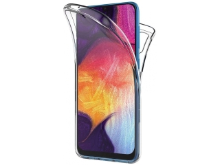 Samsung Galaxy A50 Touch Case 360 Grad Rundumschutz transparent