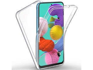 Samsung Galaxy A51 4G Touch Case 360 Grad Rundumschutz transparent