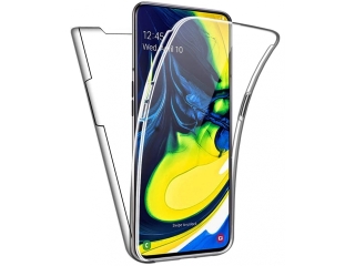 Samsung Galaxy A80 Touch Case 360 Grad Rundumschutz transparent