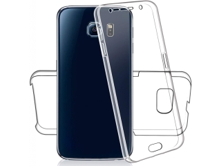 Samsung Galaxy S6 Touch Case 360 Grad Rundumschutz transparent