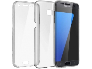 Samsung Galaxy S7 Edge Touch Case 360 Grad Rundumschutz transparent