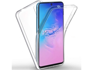 Samsung Galaxy S10 Lite Touch Case 360 Grad Rundumschutz transparent