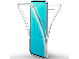 Samsung Galaxy S10e Touch Case 360 Grad Rundumschutz transparent