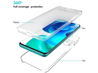 Xiaomi Mi 10 Lite Touch Case 360 Grad Rundumschutz transparent