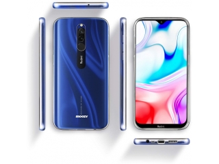 Xiaomi Redmi 8 Touch Case 360 Grad Rundumschutz transparent
