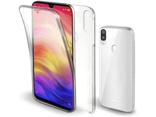 Xiaomi Redmi Note 7 Touch Case 360 Grad Rundumschutz transparent