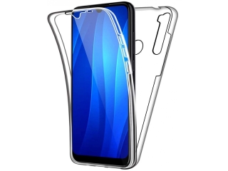 Xiaomi Redmi Note 8T Touch Case 360 Grad Rundumschutz transparent