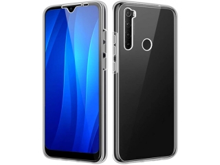 Xiaomi Redmi Note 8T Touch Case 360 Grad Rundumschutz transparent