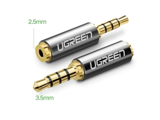 UGREEN 3.5 mm Klinkenstecker auf 2.5 mm Buchse Stecker Klinke Adapter