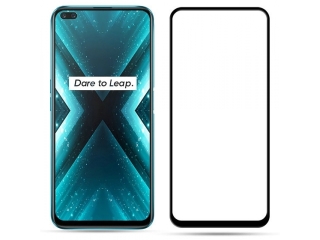 Realme X3 Superzoom 100% Vollbild Panzerglas Schutzfolie 2.5D 9H