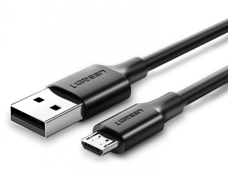 UGREEN Stabiles Micro USB Lade Kabel und USB Datenkabel 1m schwarz