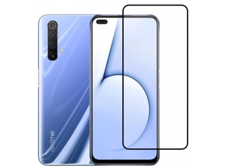 Realme X50 5G 100% Vollbild Panzerglas Schutzfolie 2.5D 9H