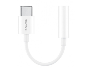 Huawei USB C auf 3.5 mm Kopfhörer Adapter CM20 weiss