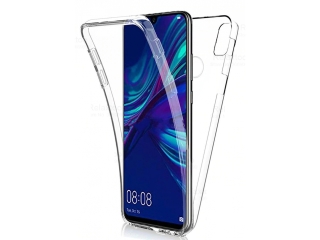 Huawei P40 Lite E Touch Case 360 Grad Rundumschutz transparent