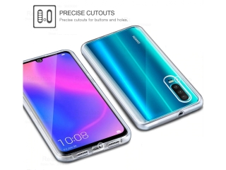 Huawei P40 Lite E Touch Case 360 Grad Rundumschutz transparent