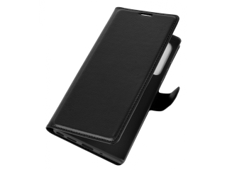 Samsung Galaxy Note20 Ultra Lederhülle Portemonnaie Karten Etui schwarz