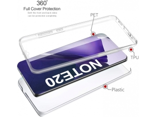 Samsung Galaxy Note20 Touch Case 360 Grad Rundumschutz transparent