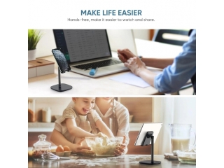 UGREEN Universal Handy Tischständer verstellbar schwarz