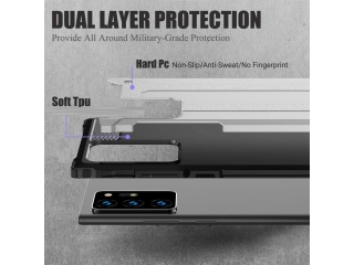 AdventureCase Samsung Galaxy Note20 Ultra Outdoor Sport Business Hülle schwarz