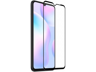 Xiaomi Redmi 9A 100% Vollbild Panzerglas Schutzfolie 2.5D 9H