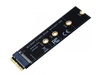 M.2 zu Apple MacBook SSD Adapter 2013 - 2017 - für M.2 NVME AHCI SSDs
