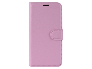 Samsung Galaxy S20 FE Lederhülle Portemonnaie Karten Etui rosa