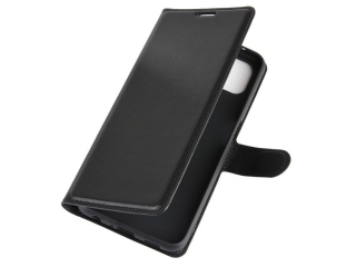 Oppo Reno4 Z 5G Lederhülle Portemonnaie Karten Etui schwarz