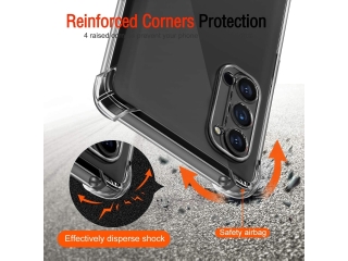 Oppo Reno4 Pro 5G Hülle Crystal Clear Case Bumper transparent