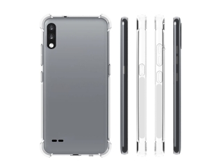 LG K22 Hülle Crystal Clear Case Bumper transparent