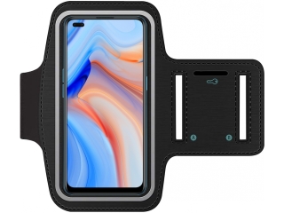 Oppo Reno4 5G Fitness Jogging Sport Armband mit Schlüsselfach