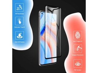 Oppo Reno4 Pro 5G 100% Vollbild Panzerglas Schutzfolie 2.5D 9H