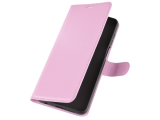 Xiaomi Redmi Note 9 Pro Lederhülle Portemonnaie Karten Etui rosa