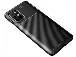 OnePlus 8T Carbon Design Hülle TPU Case flexibel schwarz