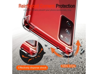 Samsung Galaxy S20 FE Hülle Crystal Clear Case Bumper transparent