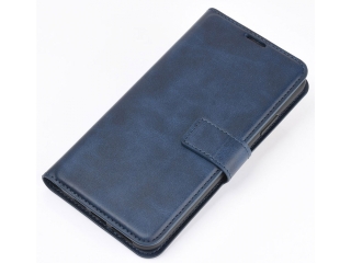 Samsung Galaxy S20 FE Hülle Portemonnaie Ledertasche dunkelblau