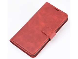 Samsung Galaxy S20 FE Hülle Portemonnaie Ledertasche rot