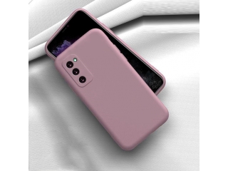 Samsung Galaxy S20 FE Liquid Silikon Case Hülle rosa