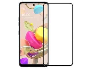 LG K42 100% Vollbild Panzerglas Schutzfolie 2.5D 9H