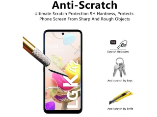 LG K42 Folie Panzerglas Screen Protector