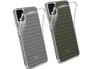 LG K42 Gummi Hülle TPU Clear Case