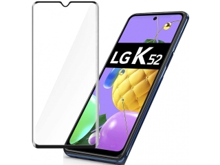 LG K52 100% Vollbild Panzerglas Schutzfolie 2.5D 9H