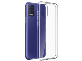 LG K52 Gummi Hülle TPU Clear Case