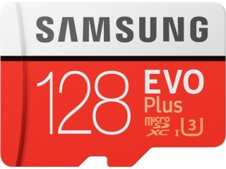 Samsung Evo+ microSD 128GB Class 10 UHS-I für 4K Video am Smartphone