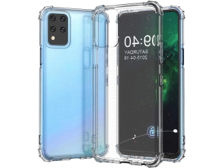 LG K42 Hülle Crystal Clear Case Bumper transparent