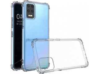 LG K52 Hülle Crystal Clear Case Bumper transparent